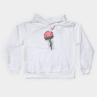 jelly jellyfish Kids Hoodie